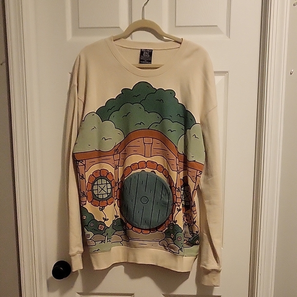 Boxlunch Other - The Lord of the Rings Frodo's House Moving Door Sweatshirt XL